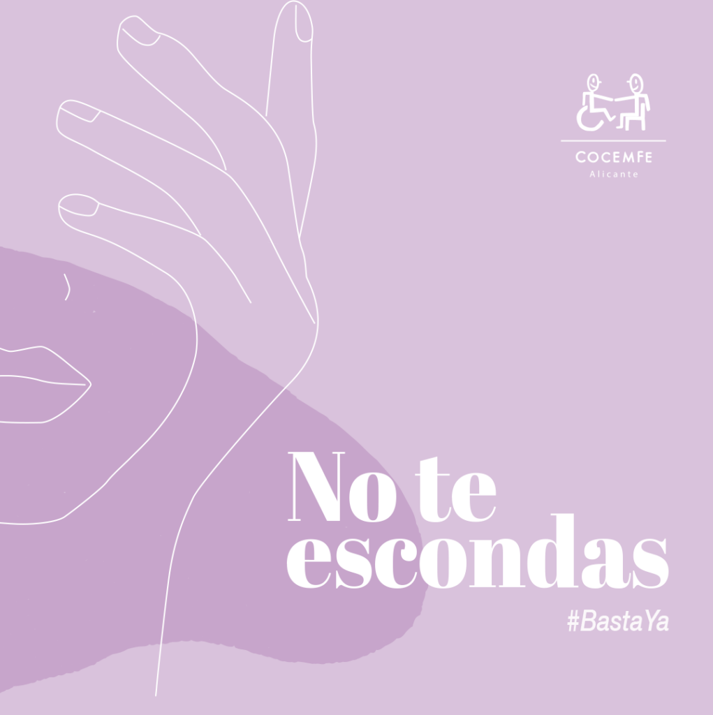 Cartel con tips de reivindicación en el Día Internacional de la Eliminación de la Violencia Contra las Mujeres