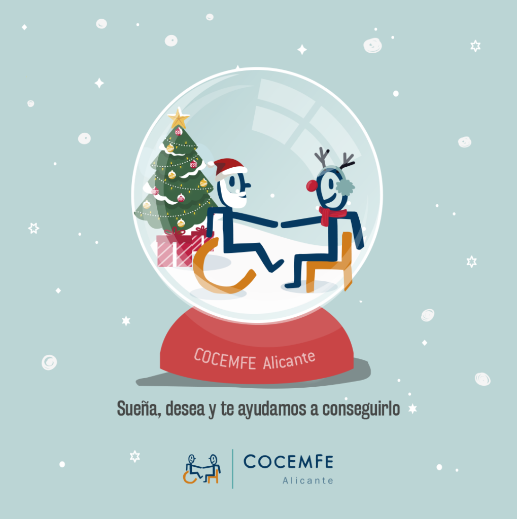 Felicitación de Navidad de Cocemfe Alicante