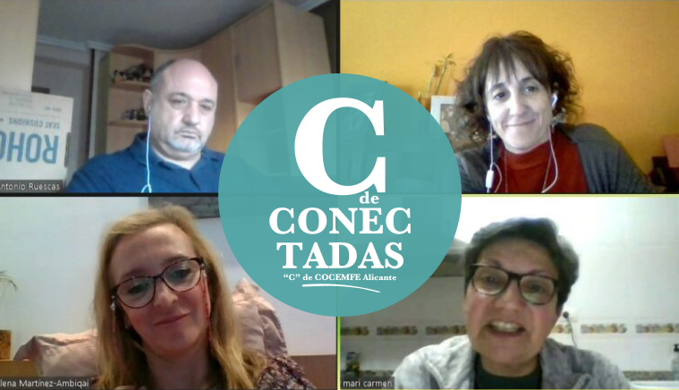 Conectadas con las asociaciones federadas de Cocemfe Alicante